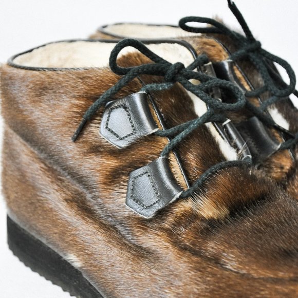 Vintage 1970s Blondo Seal Fur Boots - Picture 4 of 11